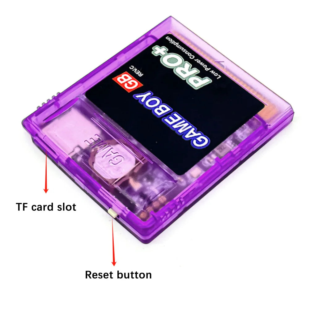 GB Game Card Gameboy Card OS V4 2000 in 1 With 4GB TF Card Game Card For GB GBC SP Game Consoles