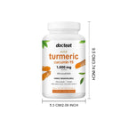 DOCTEAT Curcumin Joint Capsules Relieve Joint Soreness Improve Physical Fatigue Enhance Vitality Boost Immunity Health Capsules