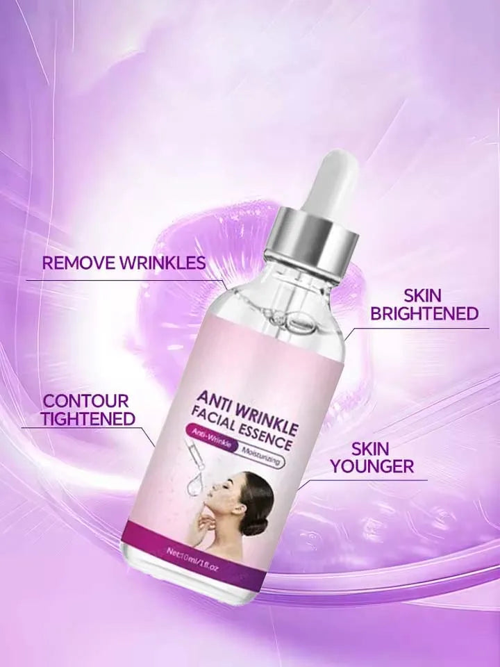 Instant Anti Wrinkle Effect Remove Facial Wrinkles Moisturizing Serum To Fine Lines Around The Eyes Crow's Feet Neck Wrinkle