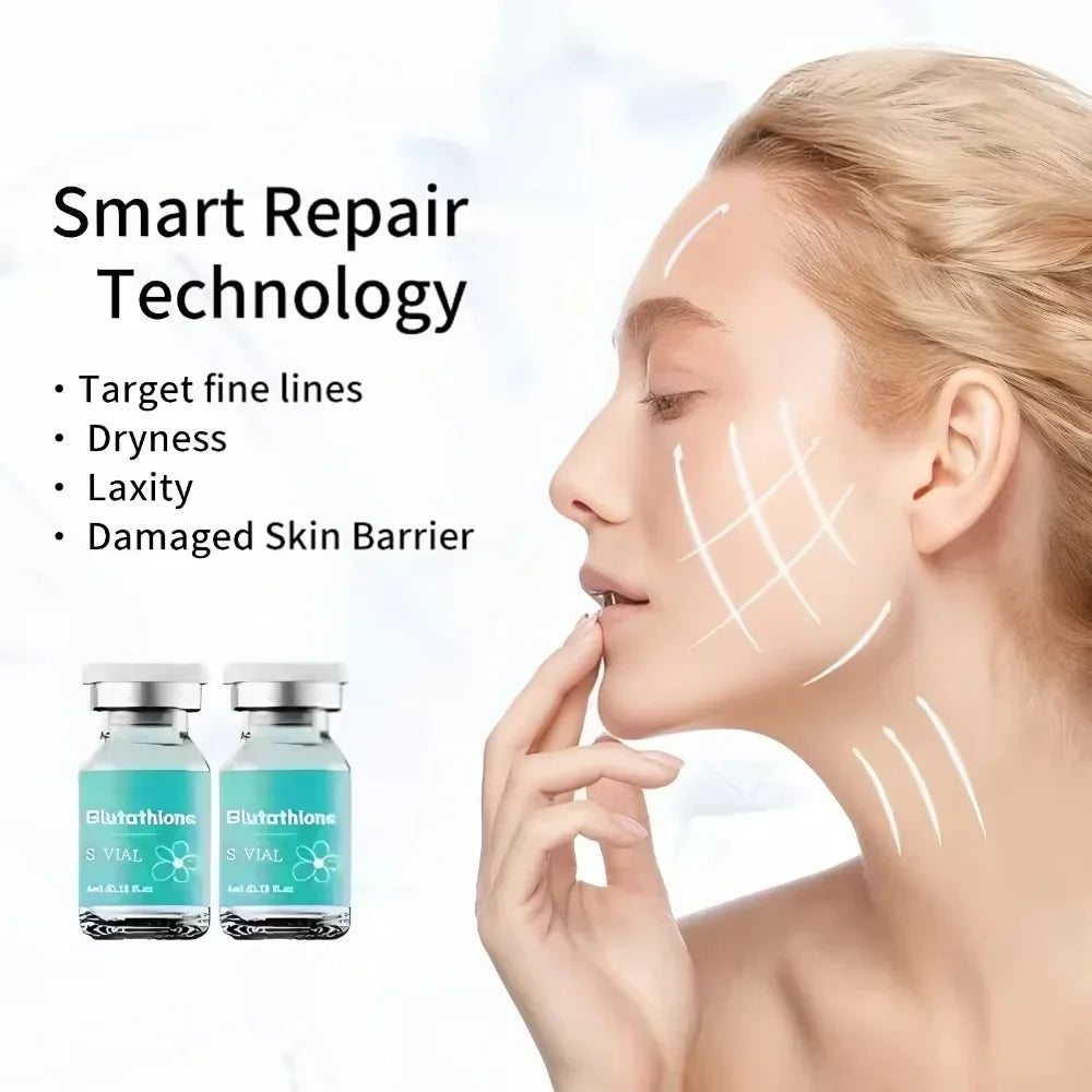 Glutathione Radiance Ampoule Essence 4ml×5 – Intense Hydration for Skin Elasticity & Glow