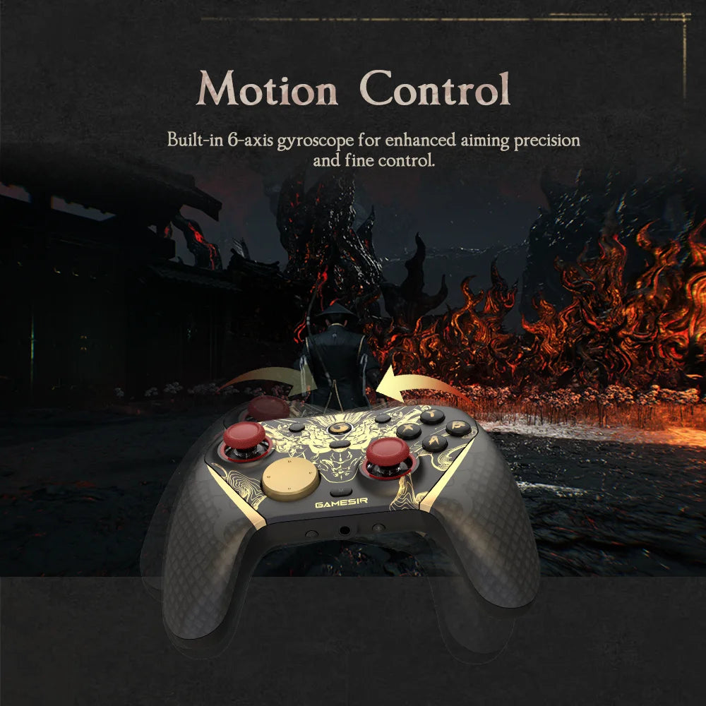 GameSir G7 Pro 8K Nioh 3 Edition Wireless Switch Gaming Controller with Charging Station, TMR Gen-2 Joystick, Hall Effect, Gyro