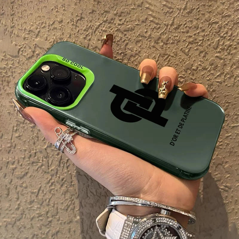 Rapper JuL C'est Pas Des Lol Hard PC IMD Case for iPhone 18 17 16 15 14 13 12 11 Pro Max X XR Shockproof Plating Matte TPU Funda