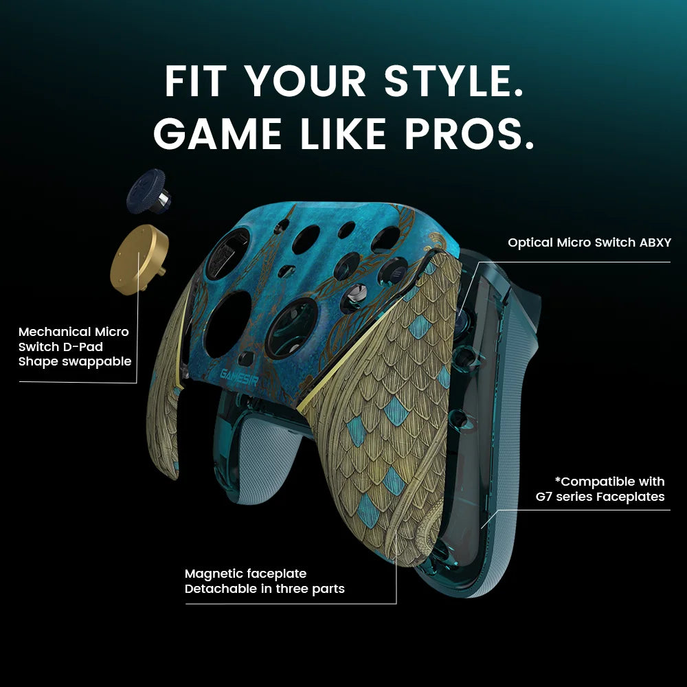 GameSir G7 Pro Wuchang: Fallen Feathers Edition, Wireless Xbox Controller for Xbox Series X|S, Xbox One X|S, Steam, PC, Android