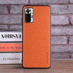 Case for Xiaomi Redmi Note 10 Pro 10S 4G 5G coque Luxury textile Leather soft phone cover for redmi note 10 pro case funda capa