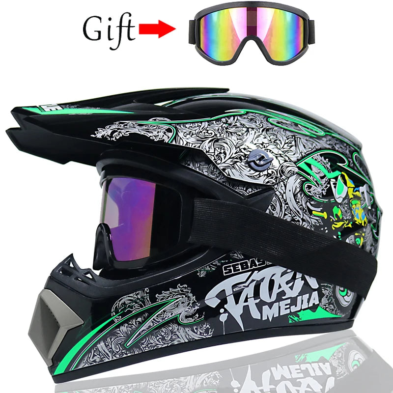 ORZ-905 Off road racing motorcycle helmet bicycle speed drop DH full helmet rally off-road helmet