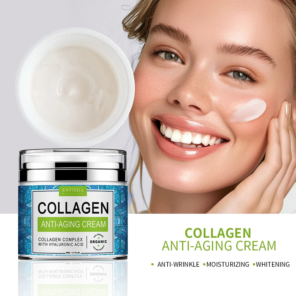 Envisha Retinol Face Cream With Collagen And Hyaluronic Acid For Night Care