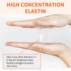 AILKE Vitamin C and E Brightening Concentrated Serum, Whitening, Moisturizing, Clean Skin, Reduce Dark Spots, 100ml/3.52 oz