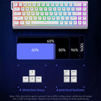 MCHOSE ACE 68 Magnetic Switch Gaming Keyboard Hall Effect Rapid Trigger Programmable RGB 8K Hz DKS/MT/TGL/RS/SOCD Keyboard ﻿