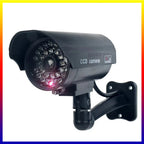 SNQP Fake Camera Dummy Waterproof Security CCTV Surveillance Camera With Flashing Red Led Light Outdoor Indoor
