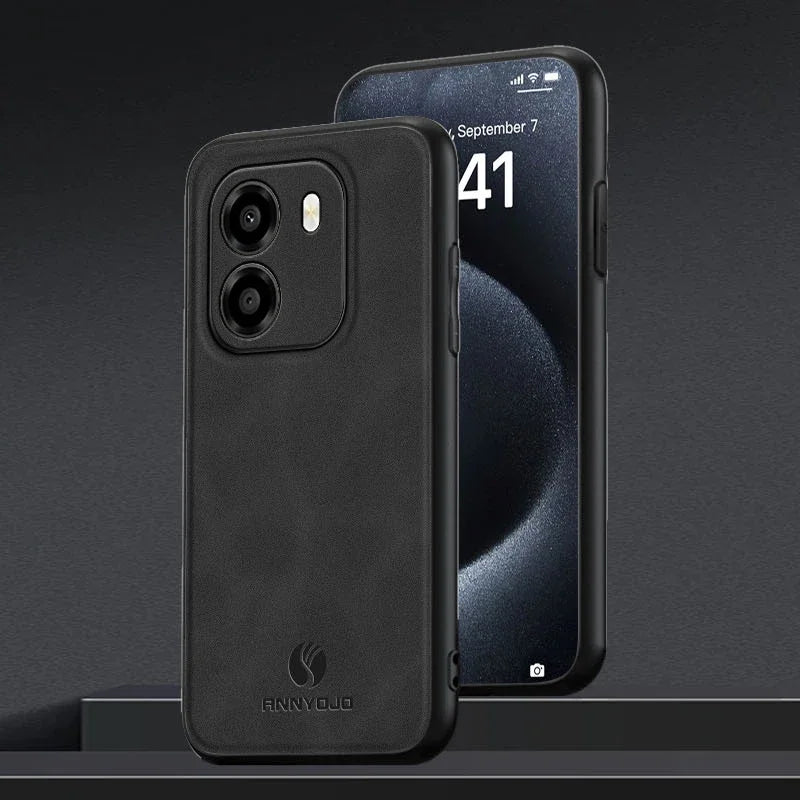 Case for Huawei Honor X6e 4G Built-in Car Magnetic Leather Shockproof Hard Phone Cases for Honor X6 E X6E Back Cover Fundas