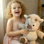 Soft Calf Pig Stuffed Animal Plush Toy Cute Animated Stuffed Animal Pillow Creative Running Pig Plush Toy Gift 17.7inch