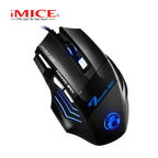 4-Keys Gaming Wired Optical Mouse RGB Backlit 3200DPI Adjustable Ergonomic Design Gamer Mouse For PC Computer Laptop Tablet