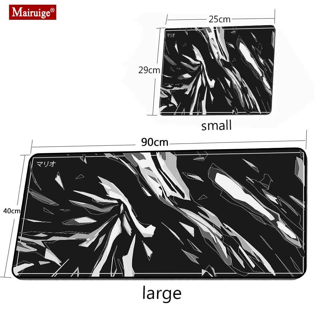 White Mousepad Art Mats 3 Mm Slipmat 900x400 Mouse Pad Xl Original Deskmat Home Office Carpet Substrate on The Table for Pc