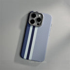 Relief Carbon Fiber Magnetic Case for iPhone 15 Pro Max 16 17 Pro Phone Cover Camera Metal Lens Protective Shell Hard PC Fundas