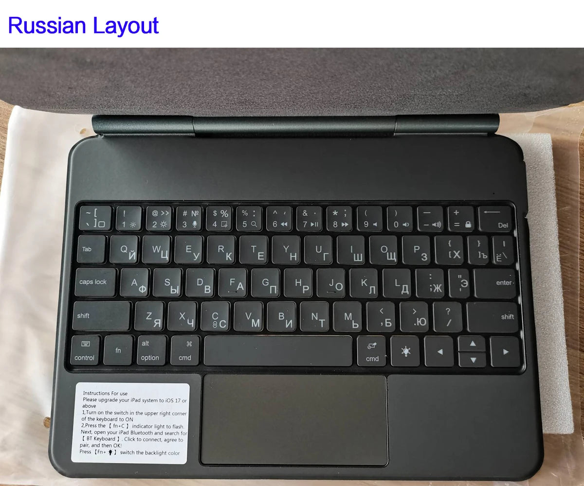 Magic Keyboard for iPad Pro 11 13 M5 Case for iPad Air 11 13 Inch M4 2026 M3 M2 Funda iPad 10th Gen 11th A16 Air 5 4 Smart Cover