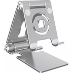 360° Rotation Tablet Stand for iPad, Adjustable Foldable Tablet Holder,Aluminum Phone Stand Compatible with iPad Pro/ Air/ Mini