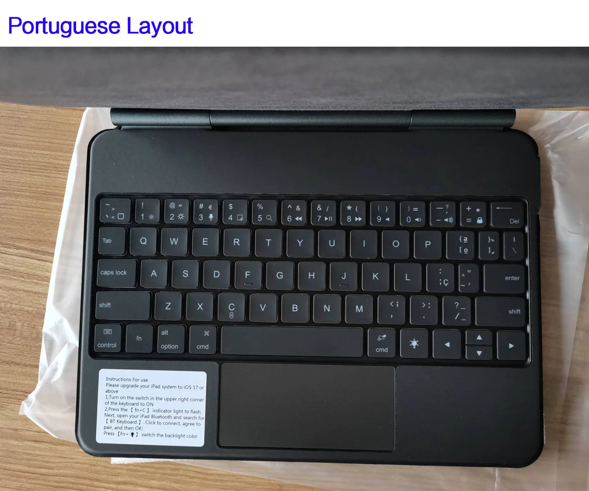 Magic Keyboard for iPad Pro 11 13 M5 Case for iPad Air 11 13 Inch M4 2026 M3 M2 Funda iPad 10th Gen 11th A16 Air 5 4 Smart Cover