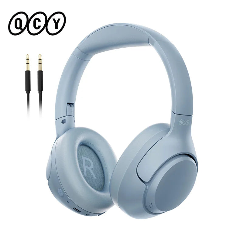 QCY H3 ANC Wireless Headphones Bluetooth 5.4 Hybrid Noise Cancellation 60H