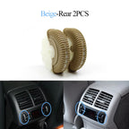2/3PCS Set Car Front Air Conditioning AC Vent Rolling Wheel For Mercedes BENZ E Class W211 E200 E300 E230 E260 E280 2003-2008