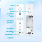 2 in 1 For Nintendo Wii Controller Set Optional Motion Plus Joystick Wireless Remote Gamepad with Silicone Case Video Game