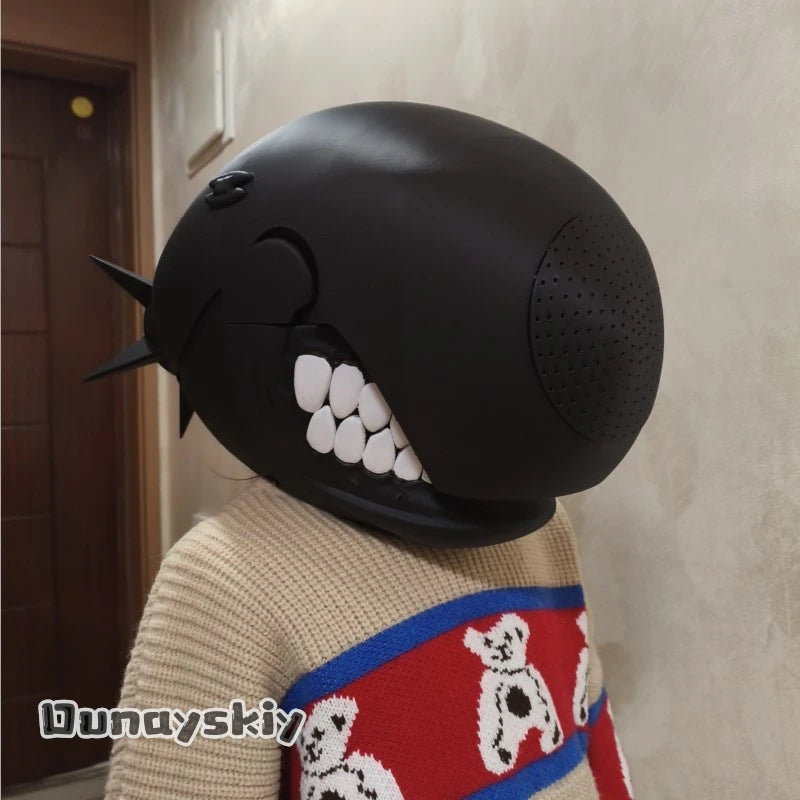 Dunayskiy*/Reze Boom Devil Cosplay Costume Headpiece Aut Anime Outfit Shirt Halloween Jirai Kei Costume Mask lingerie babydolls