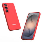 For Samsung Galaxy S26 S25 S24 S23 Ultra Plus FE A57 A37 A17 A56 A36 A16 A55 A35 A15 Case Liquid Silicone Phone Back Cover Funda