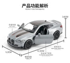 1:36 M4 CSL Sports Car Metal Toy Alloy Car Diecasts & Toy Vehicles Car Model Model Car