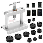 Professional Watch Back Case Presser Closing Metal Capping Machine Watch Press Set for Change Battery Watchmaker Maintenance Kit