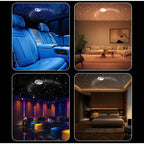USB Starry Sky Projector Night Light 360° Adjustable Galaxy Atmosphere Lamp for Car Interior Home Bedroom Romantic Nightlight