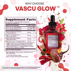 Clean Nutra Cayenne Pepper Supplement Drops + Hawthorn, Beet Root,Turmeric, Vitamin D3 K2 & More for Wellness Liquid Drop – Vascu Glow