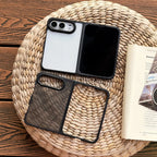 For iPhone Duo Case Luxury Translucent Matte Ultra Thin PC Case for iPhone Duo 18Fold Shockproof Metal Connector Hard Cover