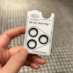 Quick Install Camera Lens Protector with Positioning Frame and Pry Tool, Compatible with iPhone 17/16/15/14/13/12 Pro Max