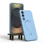 For Samsung Galaxy S25 S23 S22 S21 S26 Plus S24 FE A56 A55 A54 A36 A35 A16 Magnetic Case Shockproof Protective Back Cover Funda