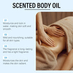 Caramel Vanilla Body Massage Oil Moisturizing Nourishing Smoothing Skin Care Relieve Stress Muscle Relaxing Body SPA Oils