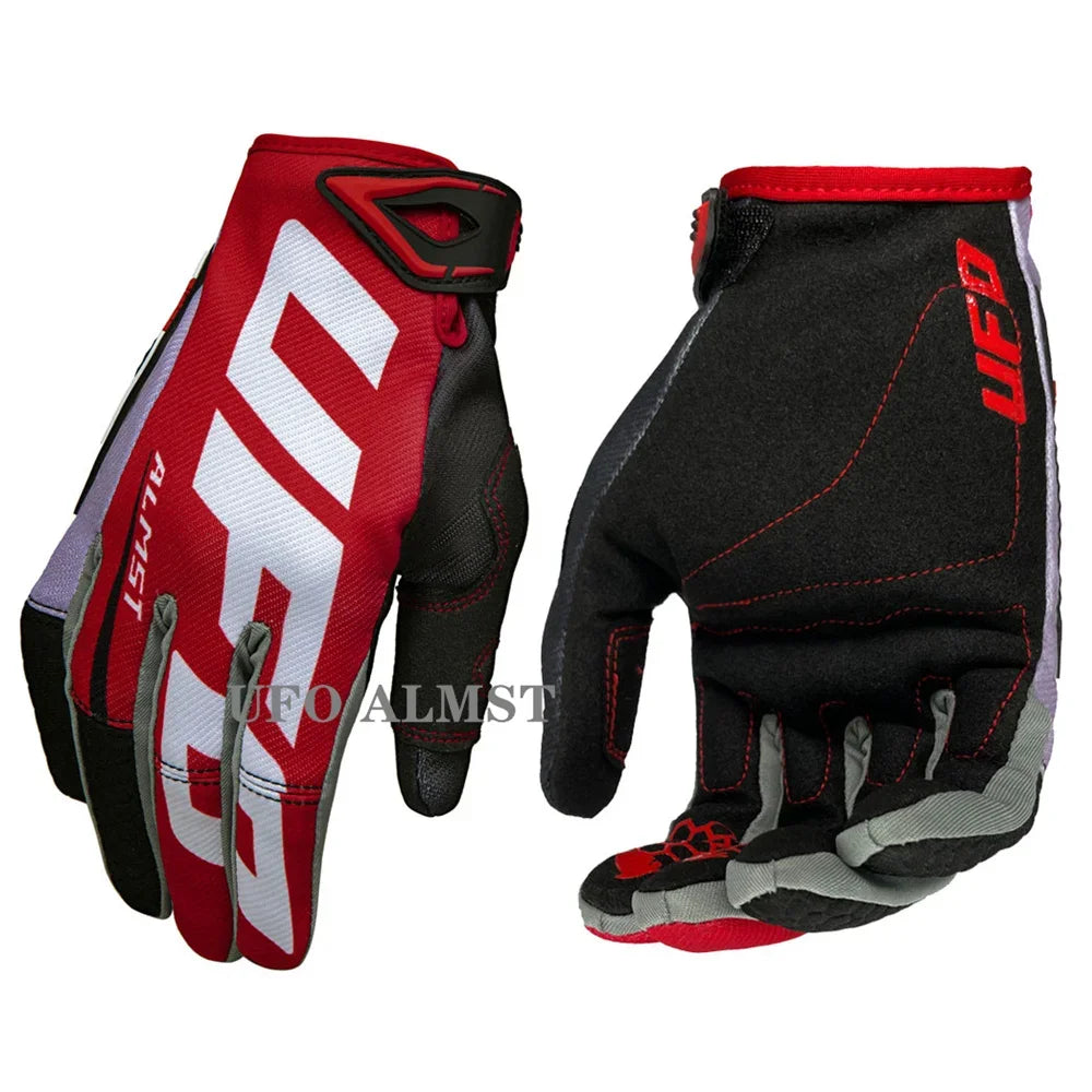 UFO Almst Off-Road Motorcycle Gloves Enduro Shockproof Mens Racing Guantes Moto Cross Luvas Motorbike MX ATV Gloves for Summer