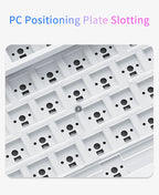 AJAZZ AK820/Pro Wireless Mechanical Keyboard Bluetooth 5.1 2.4G USB-C Wired Hot Swappable RGB Gaming Keyboard Gasket Mount with