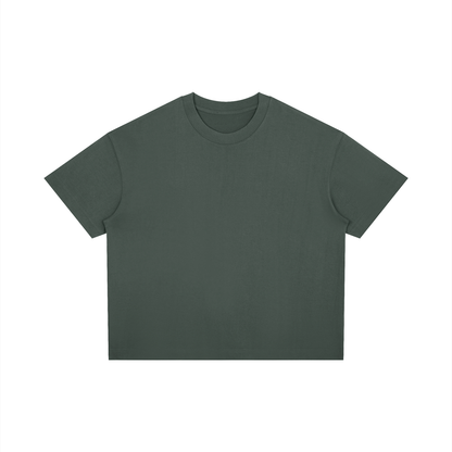 The World Is Yours Unisex Boxy Drop Shoulder Heavyweight Cotton Tee Shirt