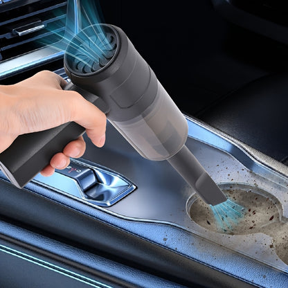 High-Power Cordless Vacuum Cleaner with Dual-Mode Suction And Blowing, Suitable for Both Car And Home Use, USB Rechargeable, Handheld, Long-Lasting Battery Life, Durable Structure, Ergonomic Design, Ideal for Cleaning Pet Hai