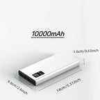 BYGP Portable Charger, 22.5W 10000/20000Mah USB C Input And Output Power Bank for Fast Charging, PD 3.0 + QC 4.0 LED Display Mobile Battery Pack Compatible with Iphone 15/14/13/12 Pro, for Samsung S21, Google/Ipad Tablets, Et