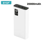 BYGP Portable Charger, 22.5W 10000/20000Mah USB C Input And Output Power Bank for Fast Charging, PD 3.0 + QC 4.0 LED Display Mobile Battery Pack Compatible with Iphone 15/14/13/12 Pro, for Samsung S21, Google/Ipad Tablets, Et
